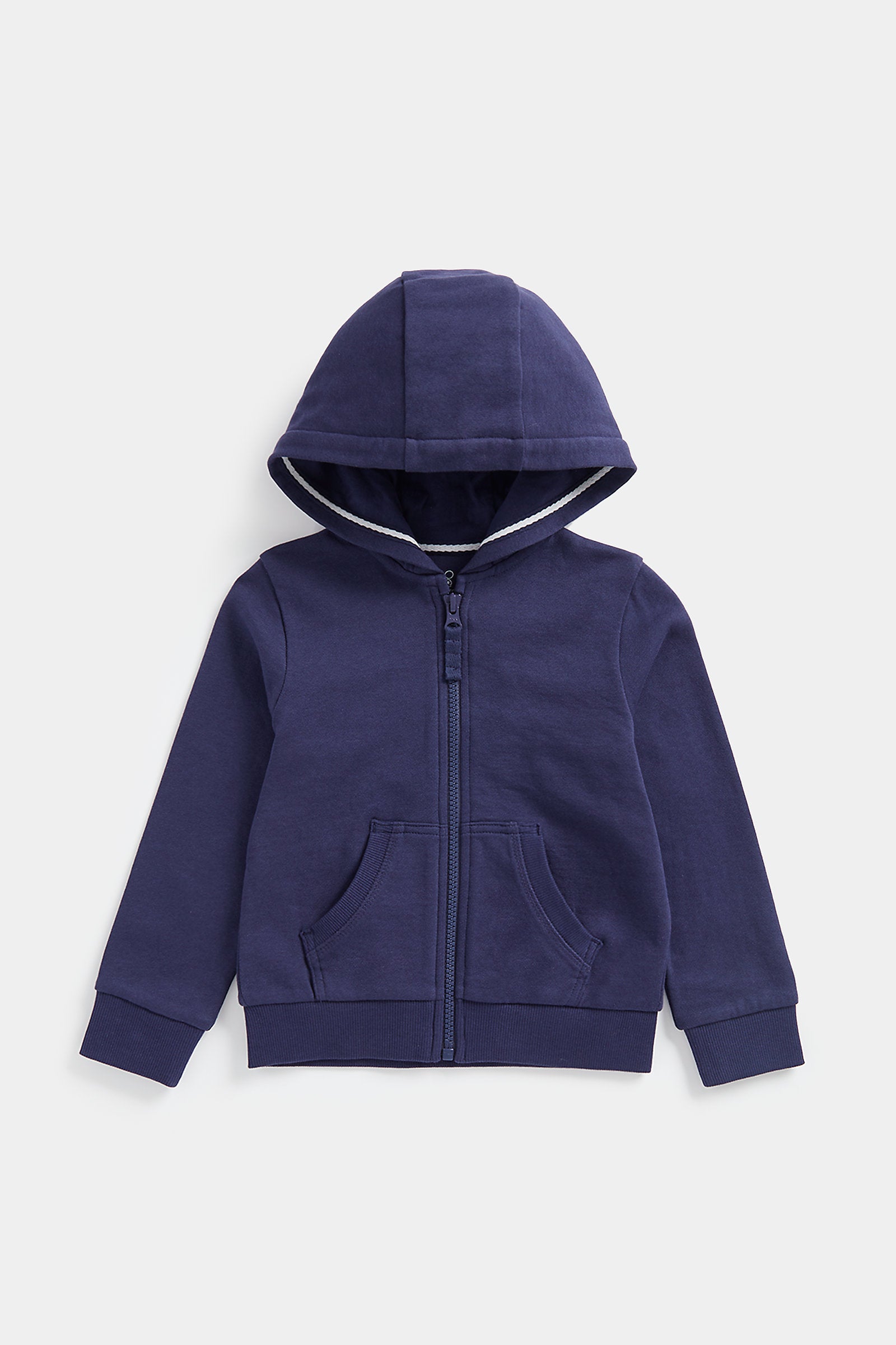 Mothercare Navy Zip-Up Hoodie