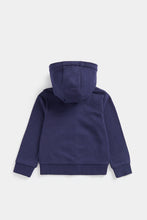 Load image into Gallery viewer, Mothercare Navy Zip-Up Hoody
