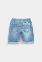 Load image into Gallery viewer, Mothercare Rib-Waist Denim Shorts
