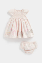 Load image into Gallery viewer, Mothercare Smocked Dress and Knickers
