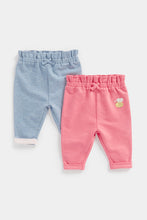 Load image into Gallery viewer, Mothercare Busy Garden Joggers - 2 Pack
