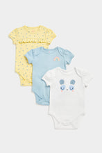 Load image into Gallery viewer, Mothercare Panda Bodysuits - 3 Pack
