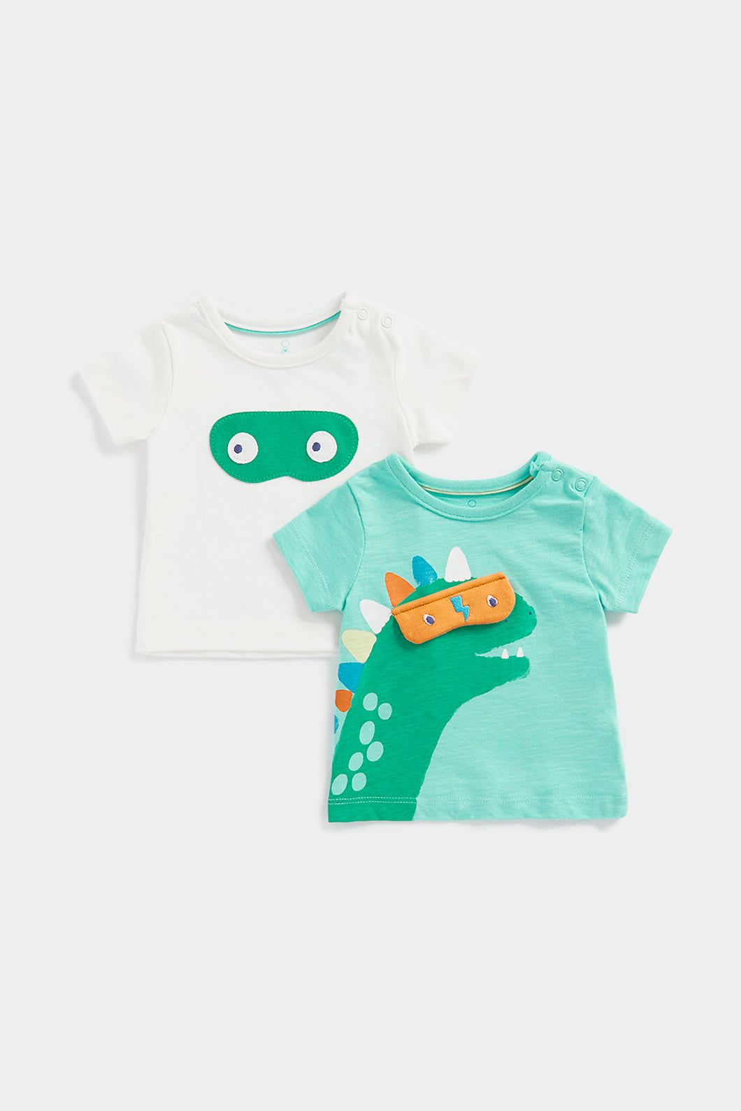 Mothercare Dino T-Shirts - 2 Pack