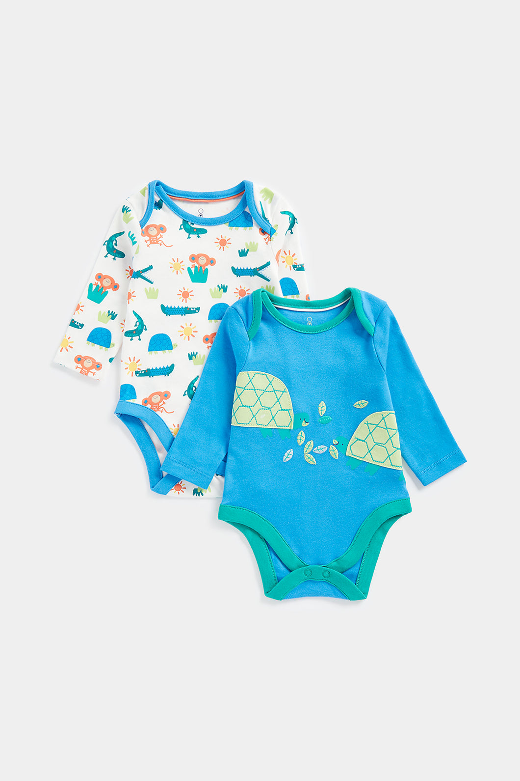 Mothercare Fun Bodysuits - 2 Pack