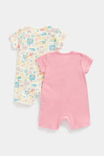 Load image into Gallery viewer, Mothercare Safari Rompers - 2 Pack
