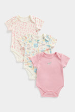 Load image into Gallery viewer, Mothercare Safari Short-Sleeved Bodysuits - 3 Pack
