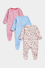 Load image into Gallery viewer, Mothercare Sleepsuits - 3 Pack
