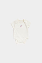 Load image into Gallery viewer, Mothercare Unicorn Short-Sleeved Bodysuits - 5 Pack
