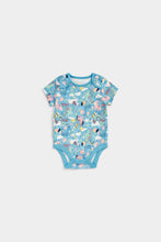 Load image into Gallery viewer, Mothercare Unicorn Short-Sleeved Bodysuits - 5 Pack
