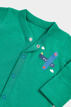 Load image into Gallery viewer, Mothercare Planes Sleepsuits - 3 Pack
