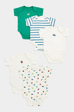 Load image into Gallery viewer, Mothercare Planes Short-Sleeved Bodysuits - 5 Pack
