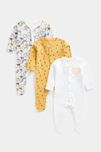 Load image into Gallery viewer, Mothercare Weather Sleepsuits - 3 Pack
