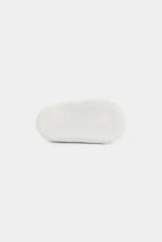 Load image into Gallery viewer, Mothercare White Glitter Pram Shoes And Headband Set
