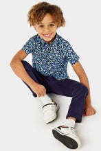 Load image into Gallery viewer, Mothercare Navy Chino Trousers
