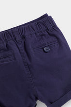 Load image into Gallery viewer, Mothercare Navy Chino Shorts
