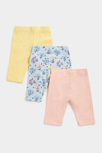 Load image into Gallery viewer, Mothercare Bunny Cropped Leggings - 3 Pack
