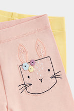 Load image into Gallery viewer, Mothercare Bunny Cropped Leggings - 3 Pack
