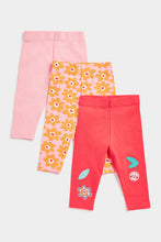 Load image into Gallery viewer, Mothercare Cherry Cropped Leggings - 3 Pack
