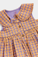 Load image into Gallery viewer, Mothercare Gingham Seersucker Dress
