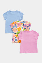 Load image into Gallery viewer, Mothercare Happy Vibes T-Shirts - 3 Pack
