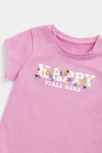 Load image into Gallery viewer, Mothercare Happy Vibes T-Shirts - 3 Pack

