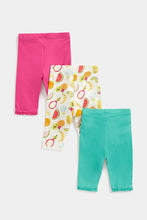 Load image into Gallery viewer, Mothercare Tropical Cropped Leggings
