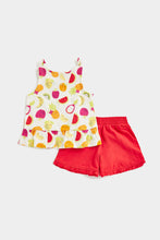 Load image into Gallery viewer, Mothercare Fruit Vest T-Shirt and Shorts Set
