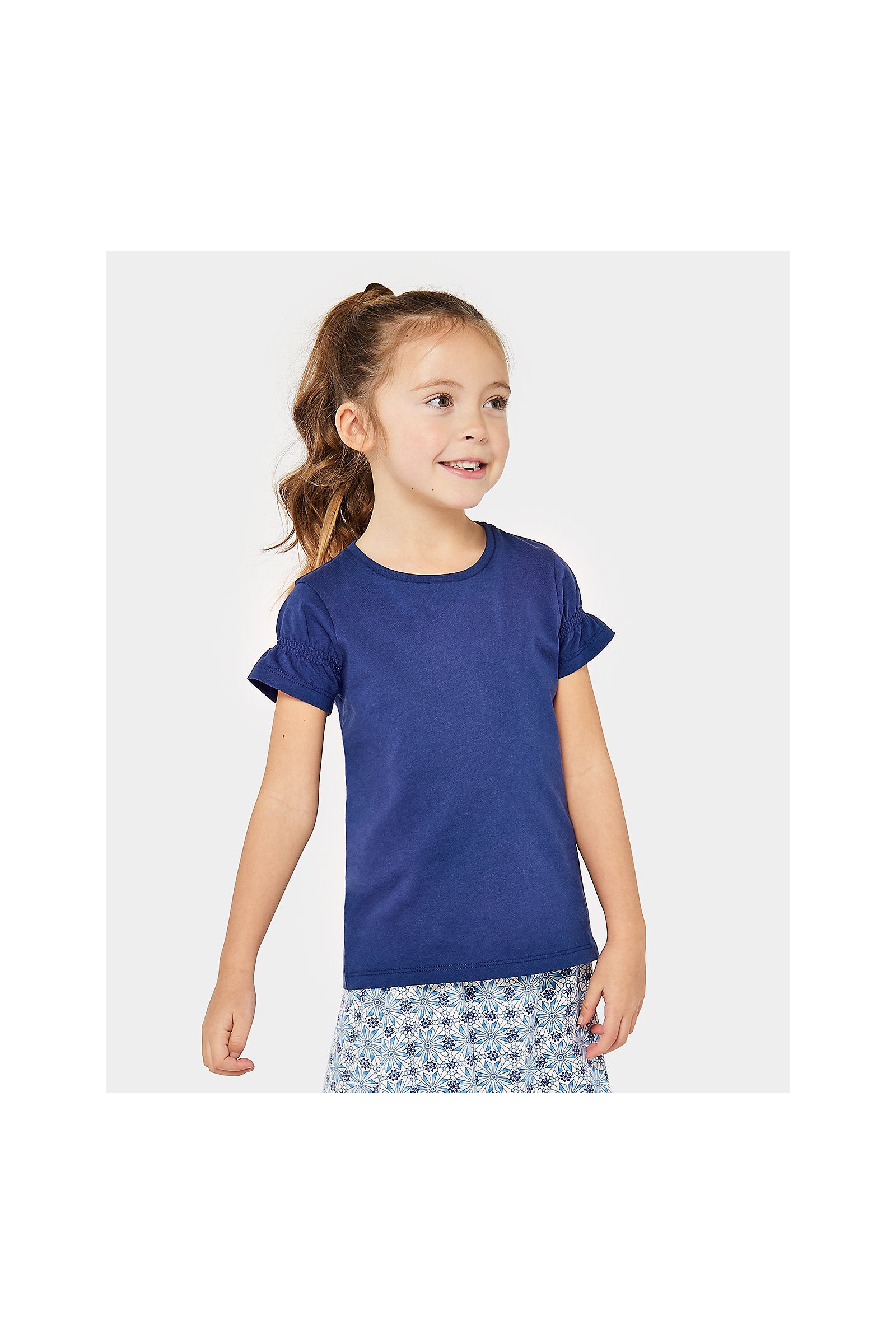 Mothercare Lavender Blue T-Shirts - 3 Pack