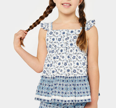 Mothercare Shorts and Blouse Set