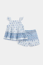 Load image into Gallery viewer, Mothercare Shorts and Blouse Set
