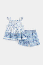 Load image into Gallery viewer, Mothercare Shorts and Blouse Set
