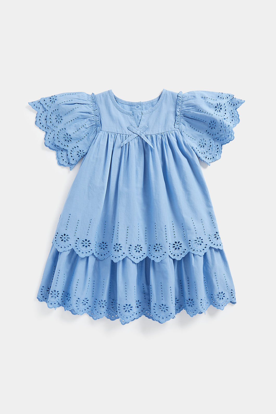 Mothercare Broderie Tiered Dress