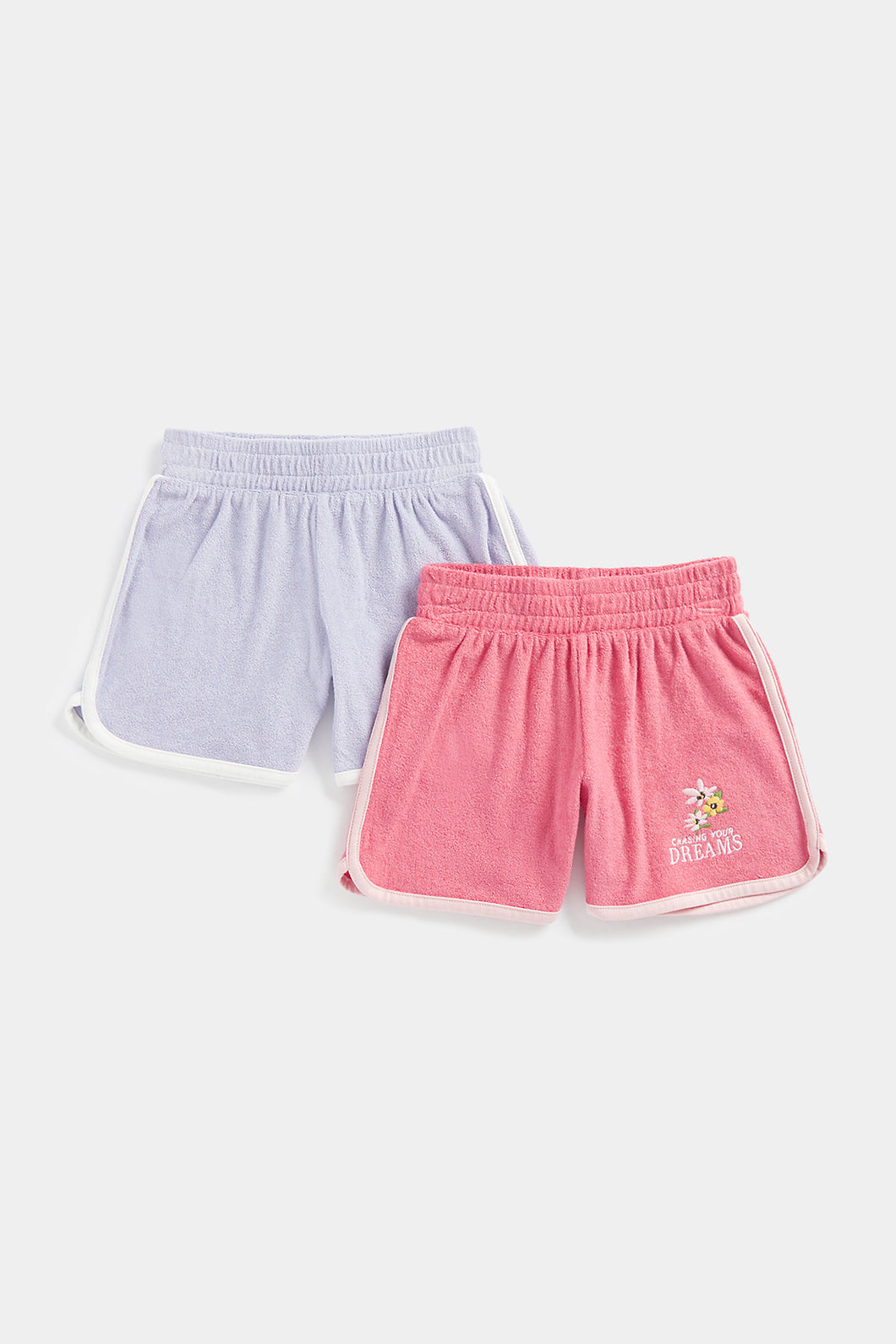 Mothercare Towelling Shorts - 2 Pack