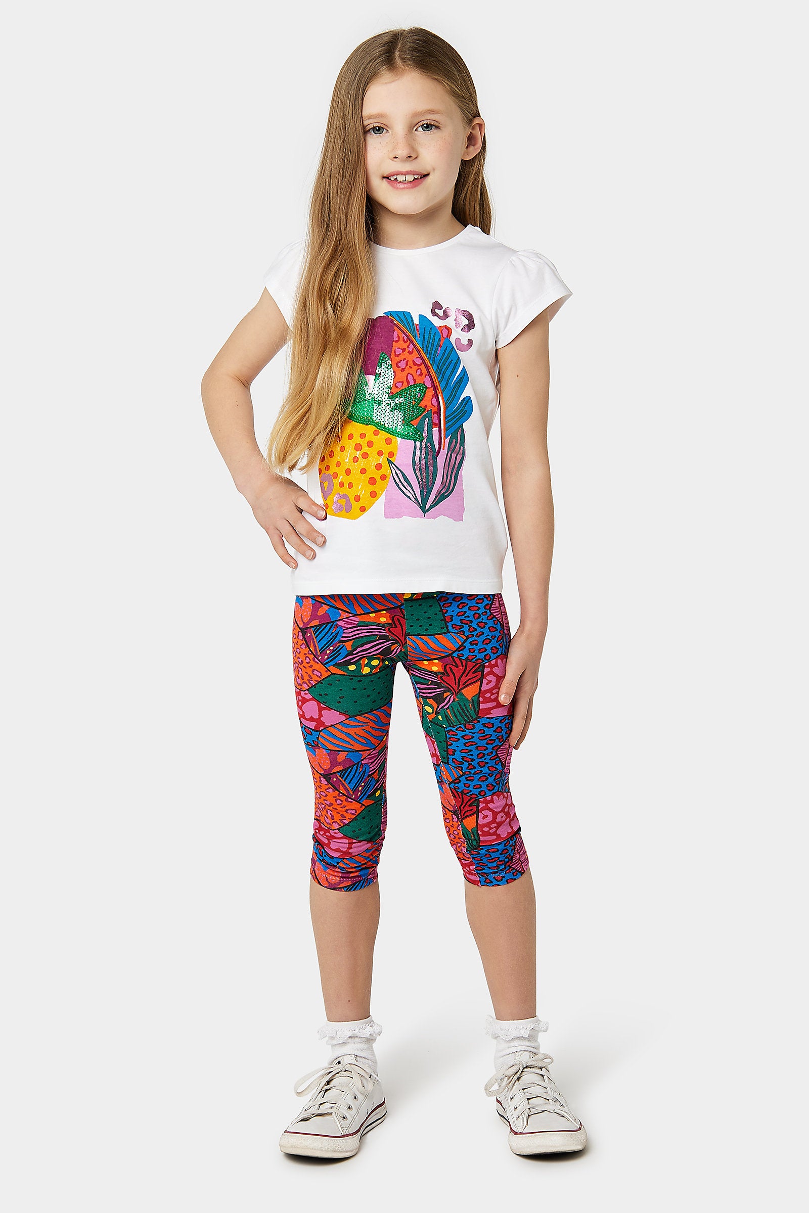 Mothercare Cropped Leggings - 3 Pack