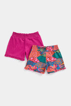 Load image into Gallery viewer, Mothercare Abstract Paradise Jersey Shorts - 2 Pack
