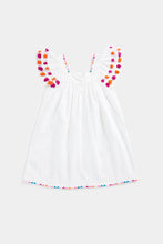 Load image into Gallery viewer, Mothercare White Embroidered Dress
