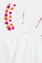 Load image into Gallery viewer, Mothercare White Embroidered Dress
