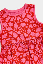 Load image into Gallery viewer, Mothercare Leaf-Print Jersey Dress
