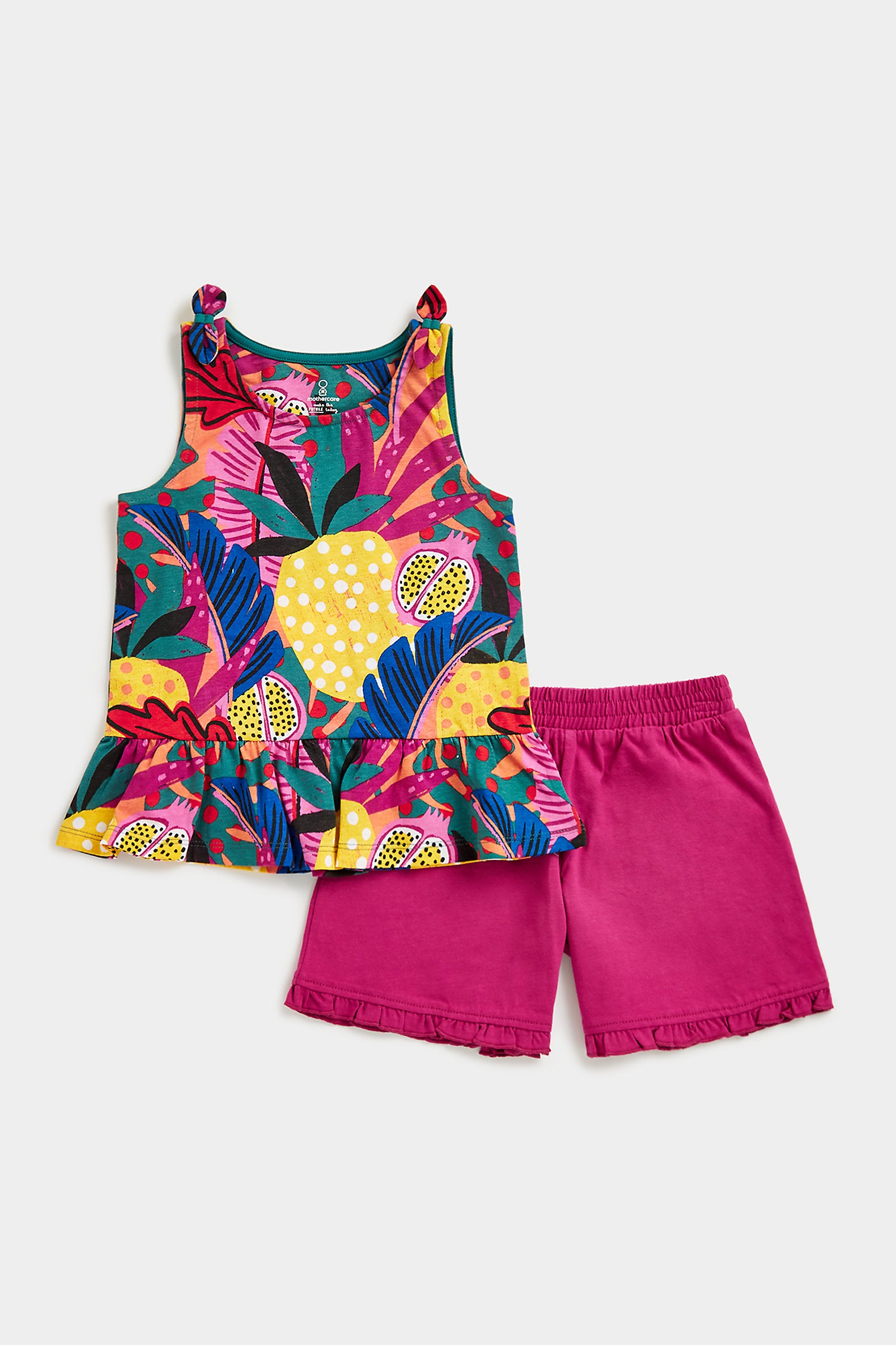 Mothercare Vest T-Shirt and Shorts Set