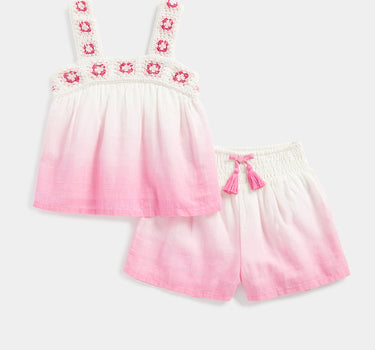 Mothercare Ombre Top and Shorts Set