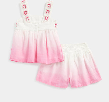 Mothercare Ombre Top and Shorts Set