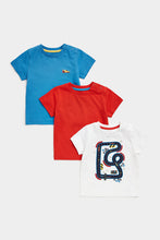 Load image into Gallery viewer, Mothercare Racing Car T-Shirts - 3 Pack
