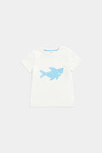 Load image into Gallery viewer, Mothercare Checked Shirt and Whale T-Shirt Set
