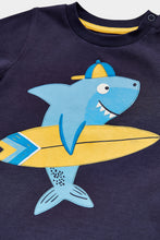 Load image into Gallery viewer, Mothercare Surf Shark T-Shirts - 3 Pack
