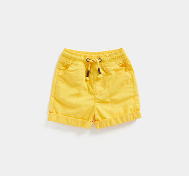 Mothercare Yellow Poplin Shorts