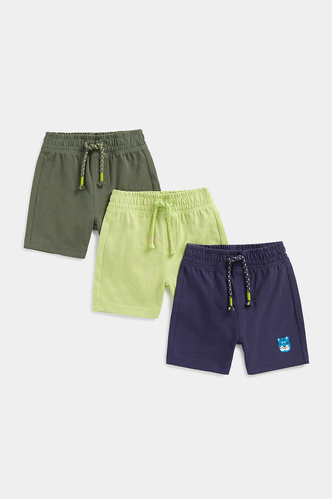 Mothercare Jungle Jersey Shorts - 3 Pack