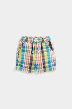 Load image into Gallery viewer, Mothercare Check Poplin Shorts
