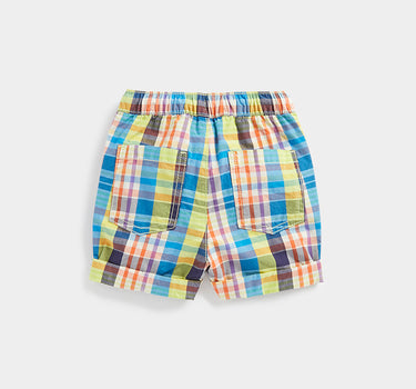 Mothercare Check Poplin Shorts