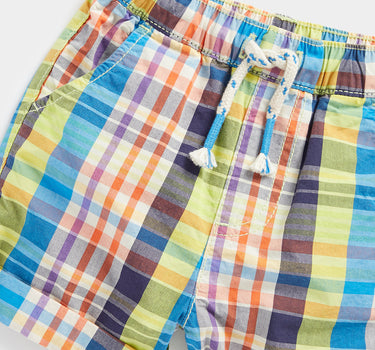 Mothercare Check Poplin Shorts