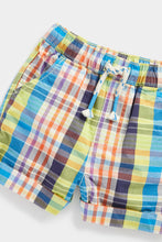 Load image into Gallery viewer, Mothercare Check Poplin Shorts
